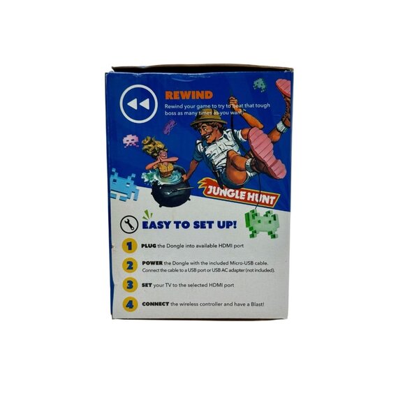 Legends Flashback Blast 12 Classic Games HDMI C onsole Plug&Play Space Invaders - Picture 4 of 5